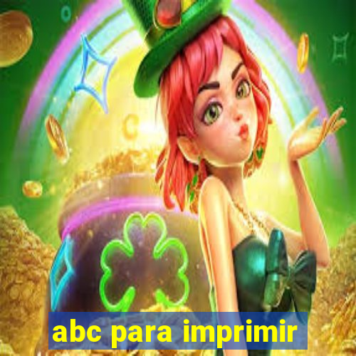 abc para imprimir